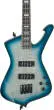 ICB 4-String Electric Bass with Gigbag - Cosmic Blue Starburst