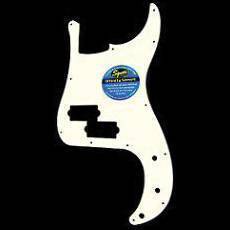 Genuine Pickguard for Squier Affinity Precision Bass - White