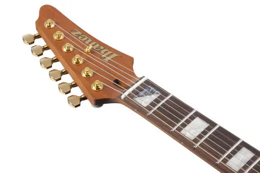 Kiko Loureiro Signature 6-String Electric Guitar with Hardshell Case - Ruby Red Sunburst Flat