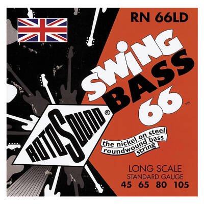 "Rotosound - Swing Bass 66 Nickel Plated Bass String Set (45-105)"