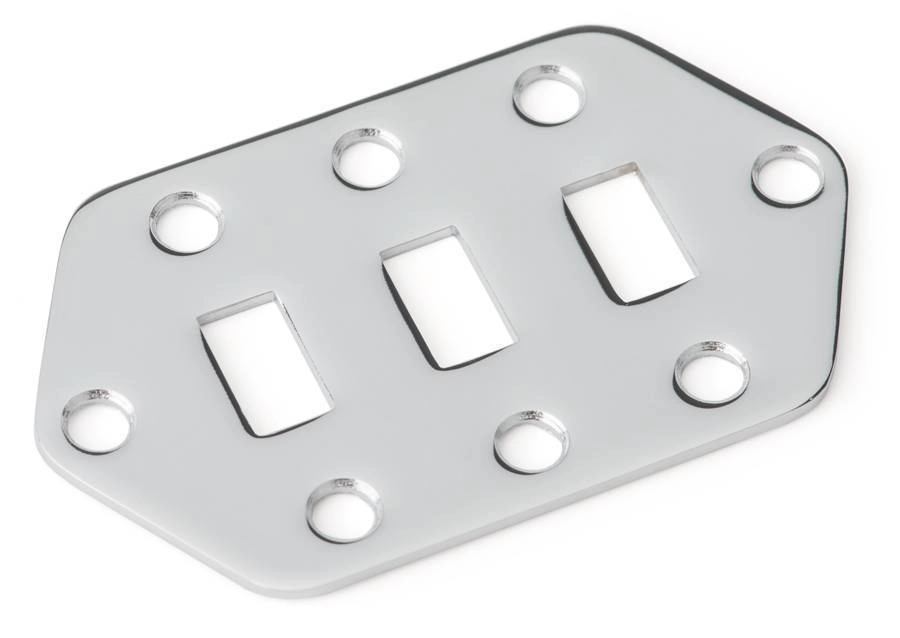 Jaguar Pickup Selector Switch Control Plate - Chrome