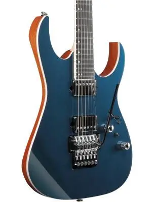 RG Prestige Electric Guitar with Case - Deep Forest Green Metallic