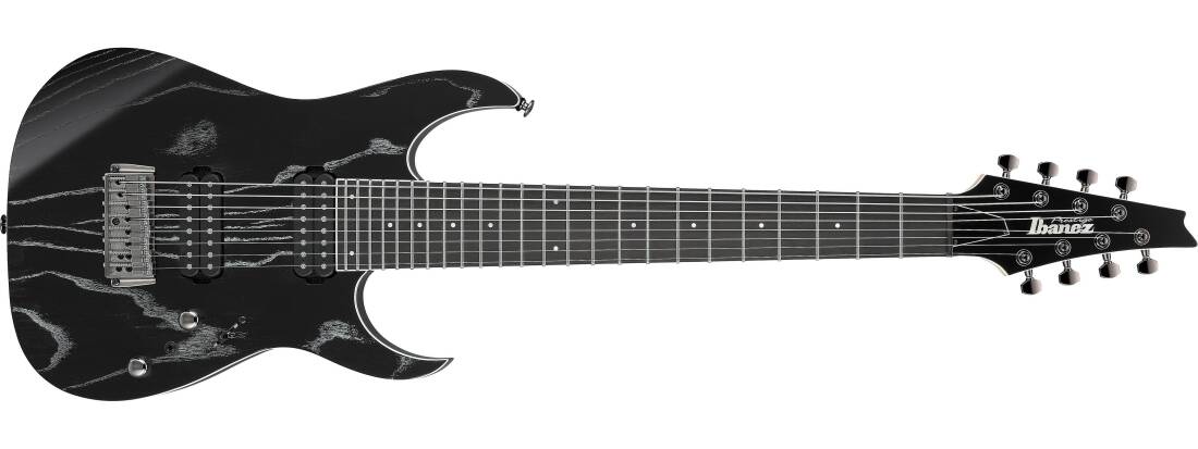RG Prestige 8-String Electric Guitar with Case - Lightning Through A Dark