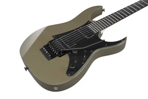 RG Prestige Electric Guitar with Case - Khaki Metallic