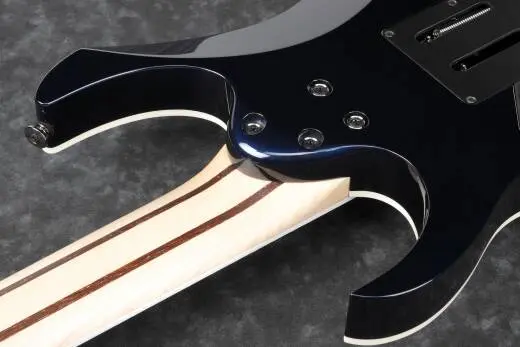 RG Prestige 7-String Electric Guitar with Case - Dark Tide Blue