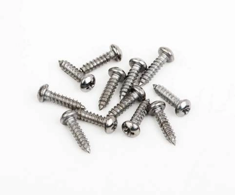 Fender - American Standard/Deluxe Guitar String Tree Mounting Screws 3 x 3/8 Inch Philips (12)