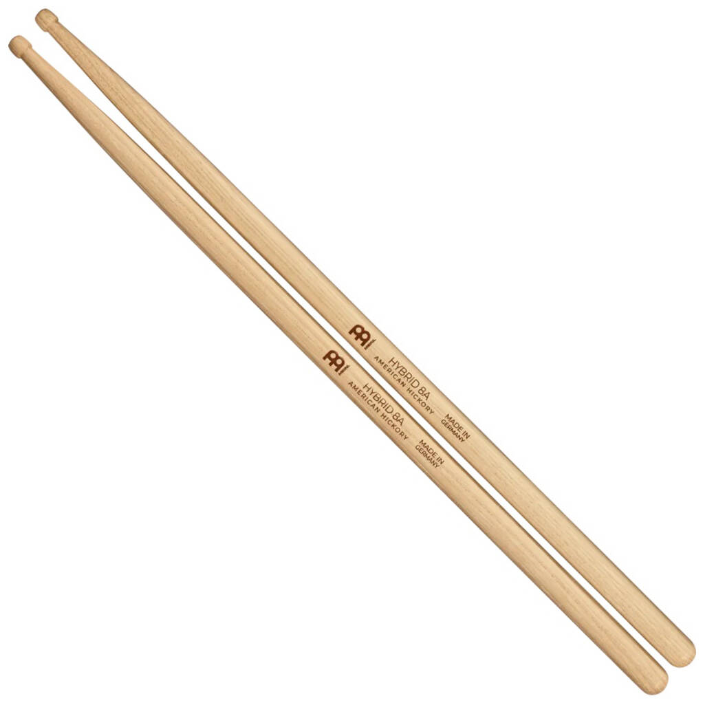Hybrid 8A American Hickory Drumsticks