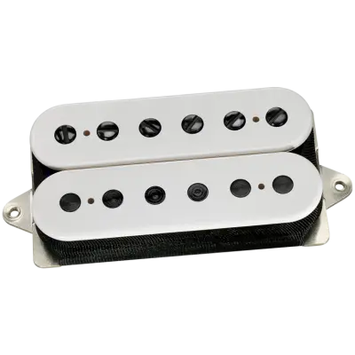 DiMarzio - Andy Timmons AT-1 F-Spaced Humbucker - White with Black Poles