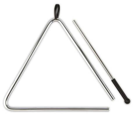 Toca Percussion - 10 Samba Triangle with Striker