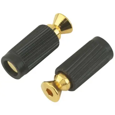 Floyd Rose - Original Bridge Mounting Studs and Inserts - Gold