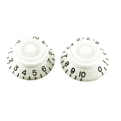 WD Music - Bell Knob - White (2-Pack)