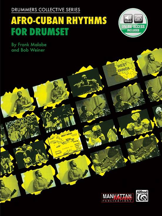 Afro-Cuban Rhythms - Malabe/Weiner - Drumset - Book