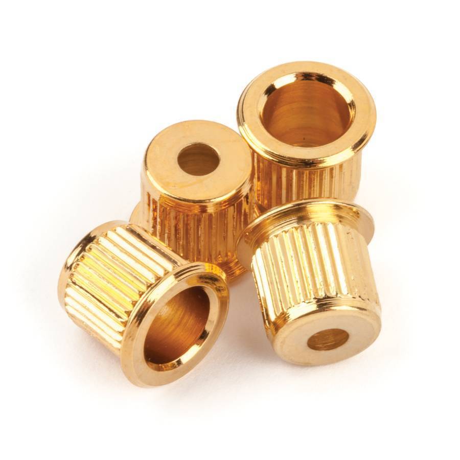 Fender Bass String Ferrules Gold (4) Long & McQuade