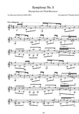 30 Orchestral Themes - Bush - Classical Guitar - Book