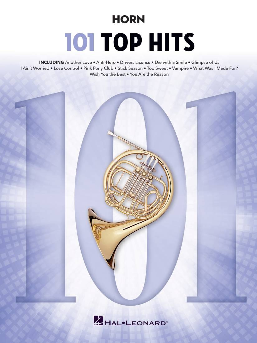 101 Top Hits for Horn - French Horn - Book