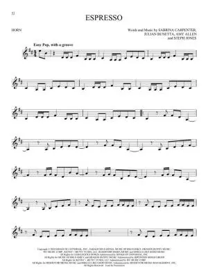 101 Top Hits for Horn - French Horn - Book