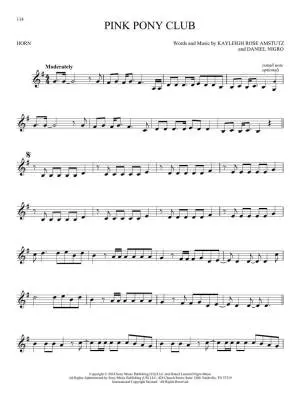 101 Top Hits for Horn - French Horn - Book