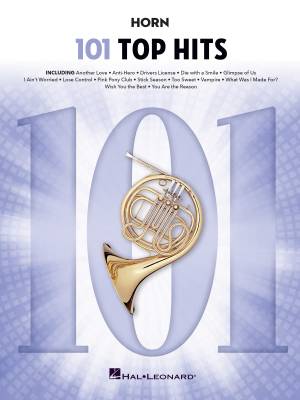 101 Top Hits for Horn - French Horn - Book