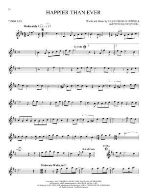 101 Top Hits for Tenor Saxophone - Tenor Saxophone - Book