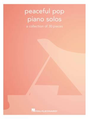 Hal Leonard - Peaceful Pop Piano Solos - Book