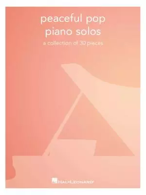 Hal Leonard - Peaceful Pop Piano Solos - Book