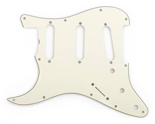 Fender - 3-Ply 11-Hole Vintage Mount S/S/S Stratocaster Pickguard w/ Truss Rod Notch - Mint Green (Left Hand)