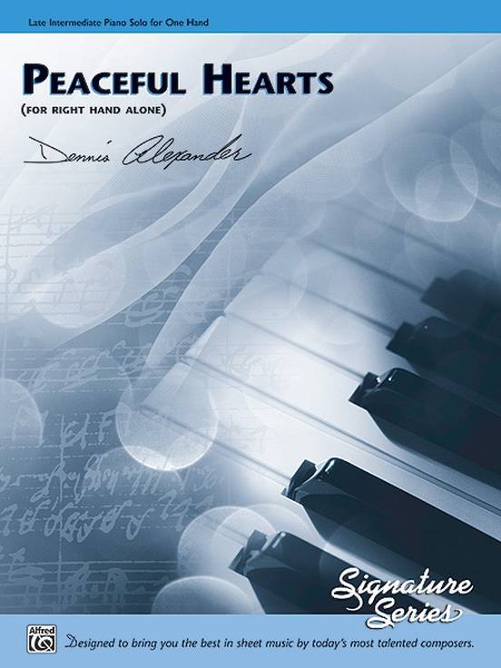 Peaceful Hearts - Alexander - Piano (Right Hand) - Sheet