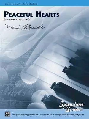 Alfred Publishing - Peaceful Hearts - Alexander - Piano (Right Hand) - Sheet