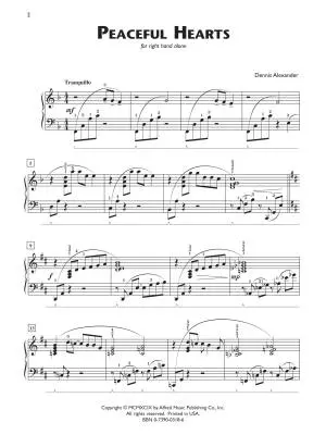 Peaceful Hearts - Alexander - Piano (Right Hand) - Sheet