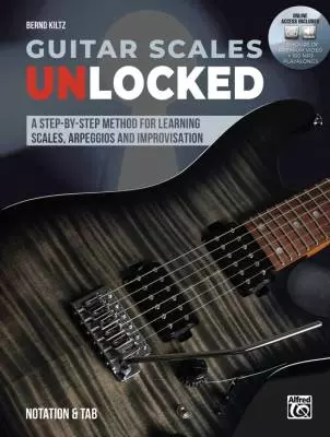 Alfred Publishing - Guitar Scales Unlocked - Kiltz - Guitar/Bass Tab - Book/Media Online
