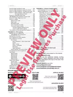 Bass Matrix - Rehm - Bass - Book/CD/Audio Online