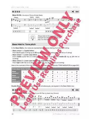 Bass Matrix - Rehm - Bass - Book/CD/Audio Online