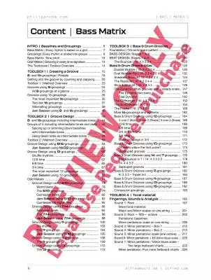 Bass Matrix - Rehm - Bass - Book/CD/Audio Online