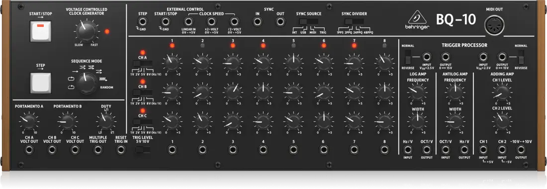 Classic Analog Sequencer with 24 Steps