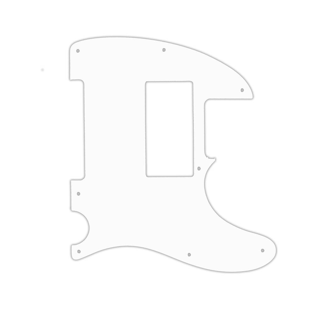 Custom Pickguard for Fender Special Edition HH Telecaster - White Matte