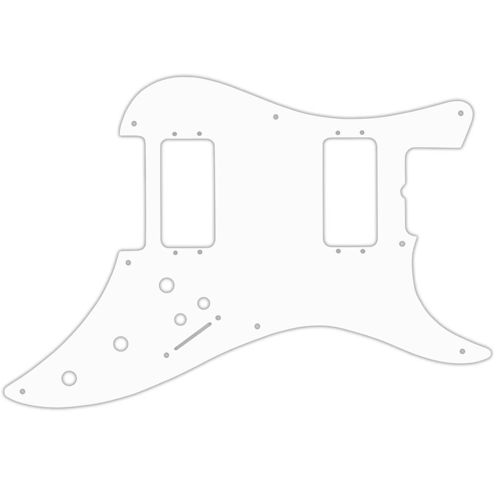Custom Pickguard for Fender 1982 H-2 Bullet - White