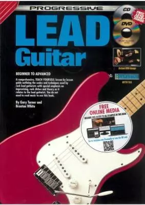 Koala Music Publications - Progressive Lead Guitar - Turner - Guitar Tab - Book/CD