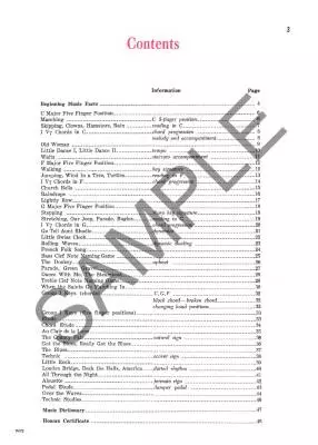 Piano Lessons, Level 1 - Bastien - Piano - Book