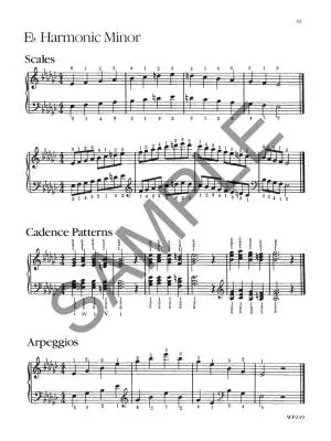 Scales, Chords and Arpeggios - Bastien - Piano - Book