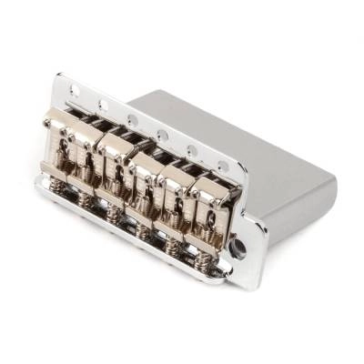 Fender - Vintage-Style Strat Bridge Assembly (2-3/16 Inch Spacing) - Chrome