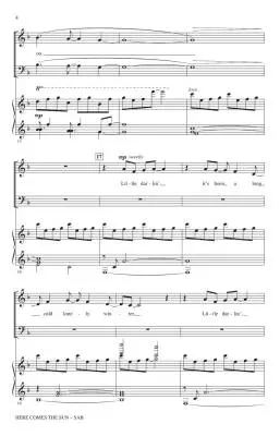 Here Comes the Sun - Beatles/Podd - Choral Octavo - SAB Accompanied