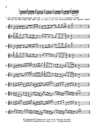 Nu Art Technical Exercises - Colicchio - Trumpet - Book