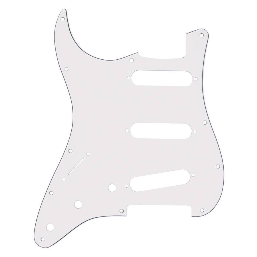 4-Ply 11-Hole Mount S/S/S Stratocaster Pickguard - Mint Green (Left Hand)