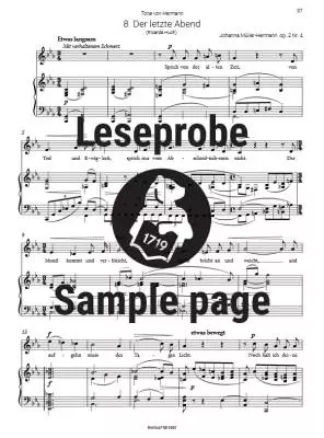 Songs by European Women Composers - Nelleke - Voice/Piano - Book