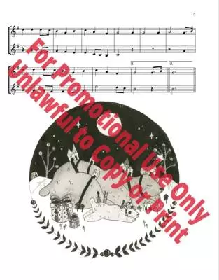 A Calendar of Carols - Parry/Alley - Violin (opt. Violin 2/Piano) - Book