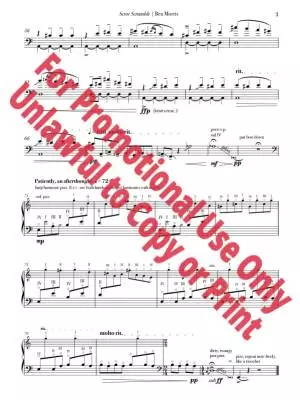 Scree Scramble - Morris - Double Bass - Sheet