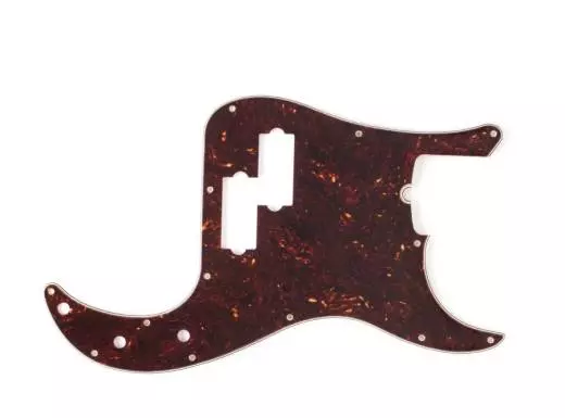 4-Ply Tortoise Shell 13-Hole Mount Precision Bass Pickguard
