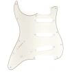 Fender - 3-Ply Parchment 11-Hole Mount S\/S\/S Stratocaster Pickguard (Left Hand)