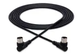 Right Angle MIDI Cable 5-pin DIN to Same - 10 foot