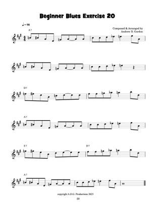 Best Beginner Blues Exercises for Trumpet - Gordon - Book/Media Online